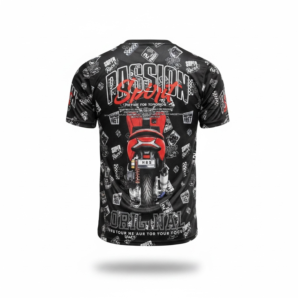 T-shirt Passion Moto Sport