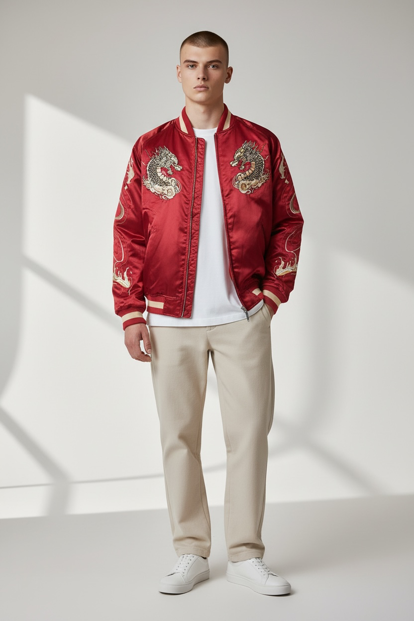 SUKAJAN RED DRAGON REVERSIBLE
