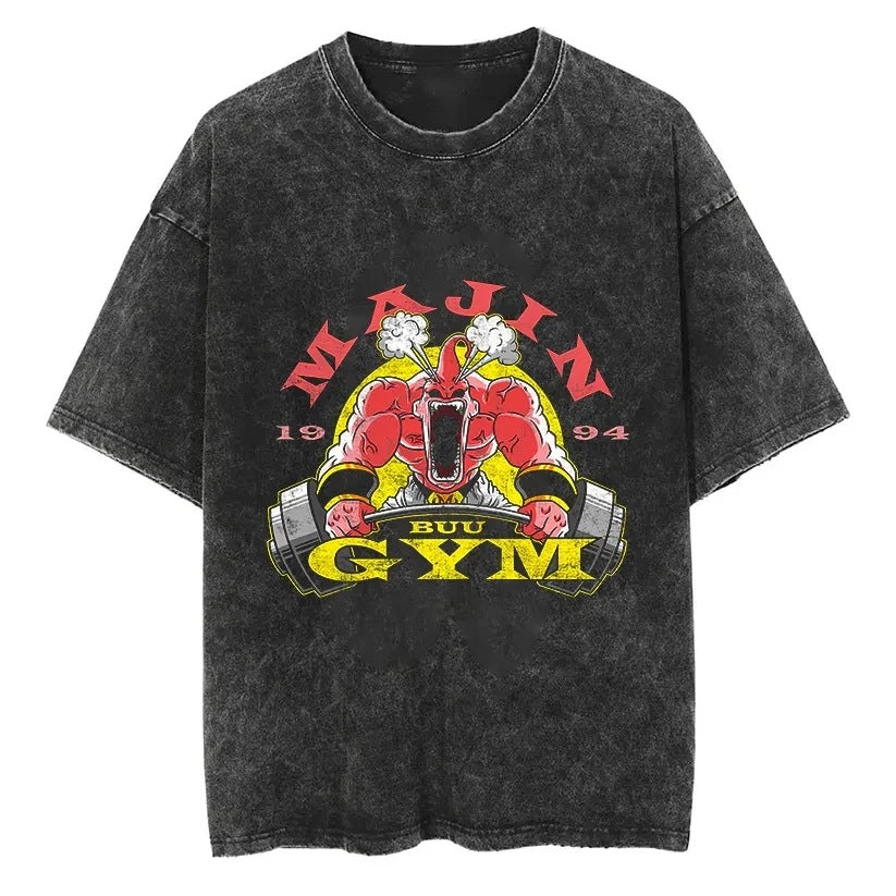 Ma Jinbu gym T-shirt, Dragon Ball Z Vintage